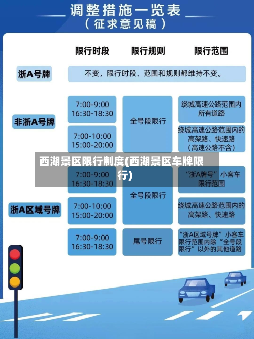 西湖景区限行制度(西湖景区车牌限行)-第2张图片