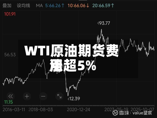 WTI原油期货费用
涨超5%
