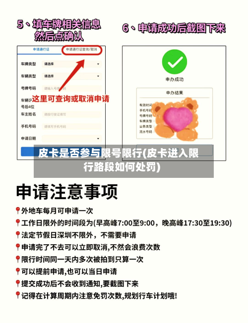 皮卡是否参与限号限行(皮卡进入限行路段如何处罚)