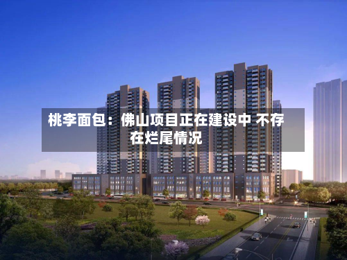 桃李面包:佛山项目正在建设中 不存在烂尾情况-第3张图片