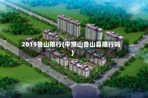 2019鲁山限行(平顶山鲁山县限行吗)-第2张图片
