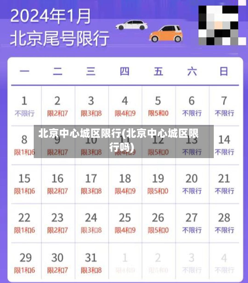 北京中心城区限行(北京中心城区限行吗)