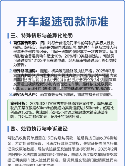 【车辆限行牌,限行车牌怎么处罚】