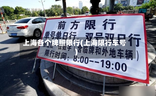 上海各个牌照限行(上海限行车号)