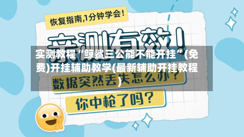 实测教程“鲸鲨三公能不能开挂”(免费)开挂辅助教学(最新辅助开挂教程)-第2张图片