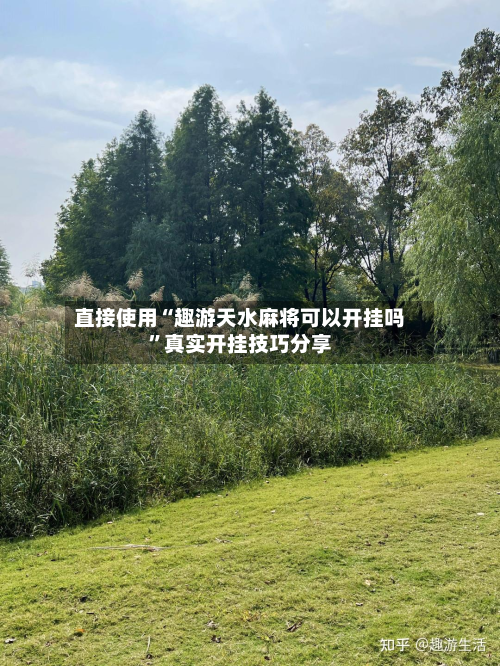 直接使用“趣游天水麻将可以开挂吗”真实开挂技巧分享