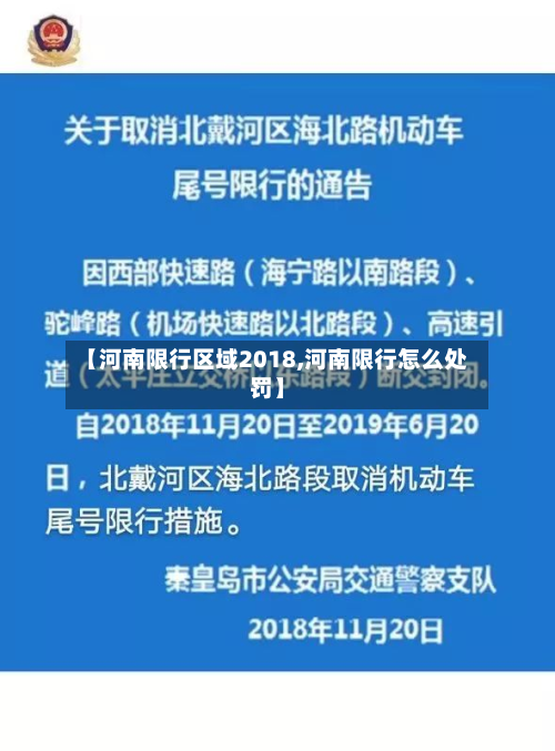 【河南限行区域2018,河南限行怎么处罚】