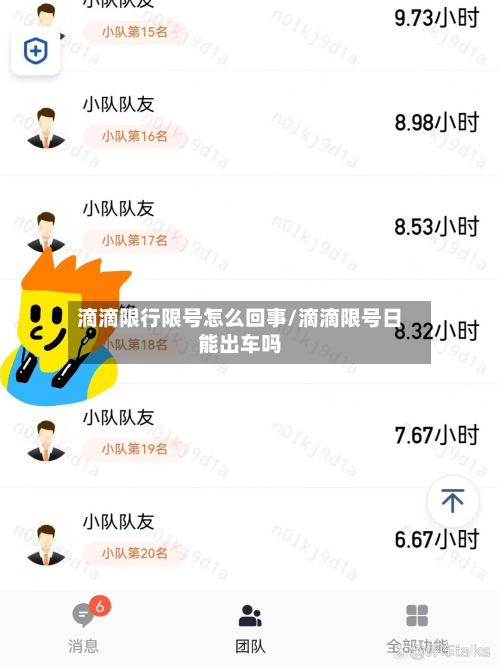 滴滴限行限号怎么回事/滴滴限号日能出车吗-第2张图片