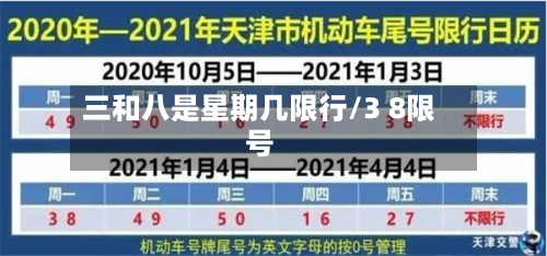 三和八是星期几限行/3 8限号