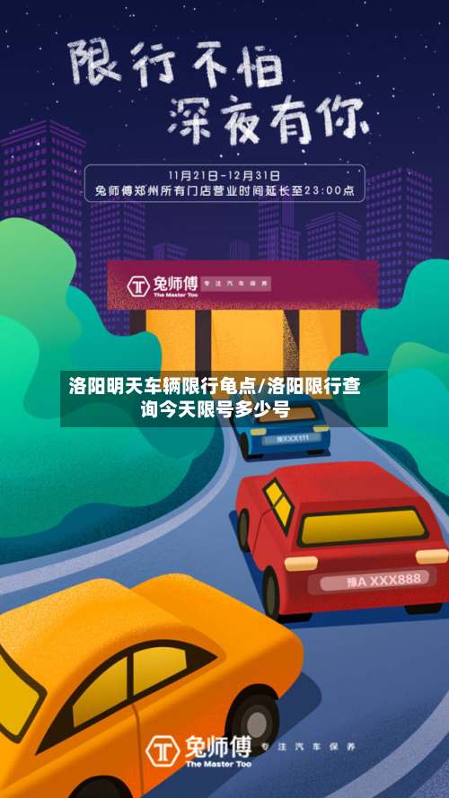 洛阳明天车辆限行龟点/洛阳限行查询今天限号多少号