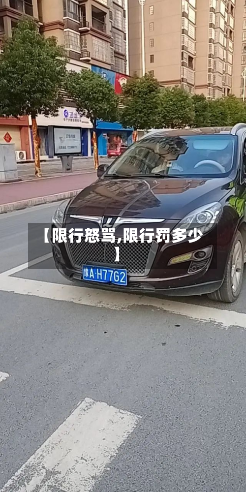 【限行怒骂,限行罚多少】