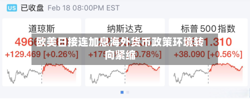 欧美日接连加息海外货币政策环境转向紧缩