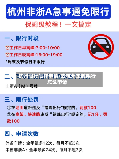 杭州限行怎样申请/去杭州车牌限行怎么申请