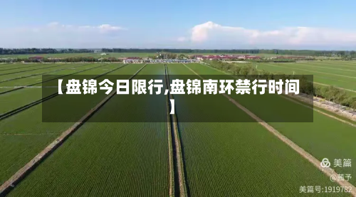 【盘锦今日限行,盘锦南环禁行时间】-第3张图片