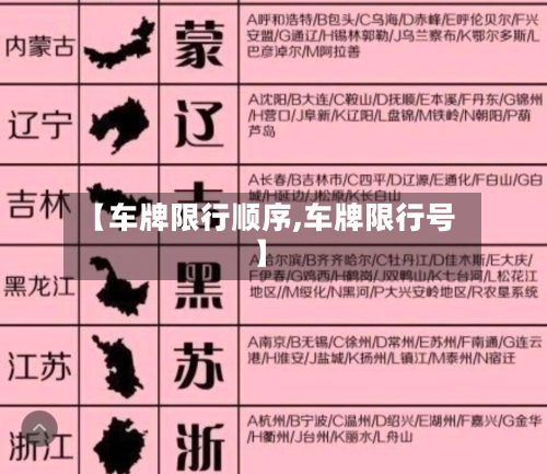 【车牌限行顺序,车牌限行号】-第2张图片