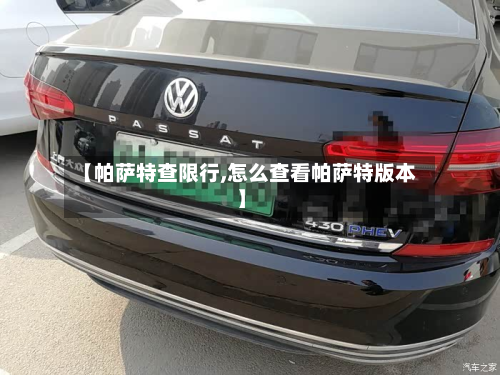 【帕萨特查限行,怎么查看帕萨特版本】-第3张图片
