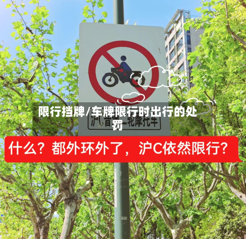 限行挡牌/车牌限行时出行的处罚-第2张图片