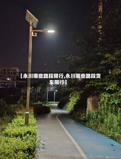 【永川哪些路段限行,永川哪些路段货车限行】-第2张图片