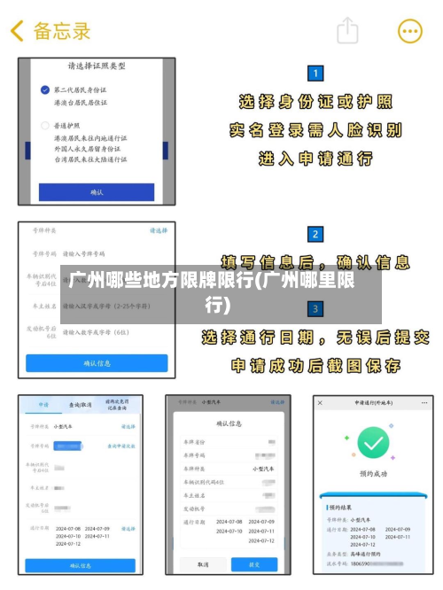 广州哪些地方限牌限行(广州哪里限行)