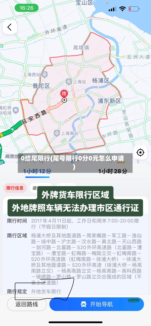 0结尾限行(尾号限行0分0元怎么申请)