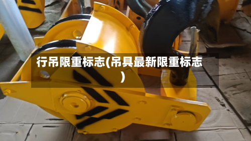 行吊限重标志(吊具最新限重标志)-第3张图片