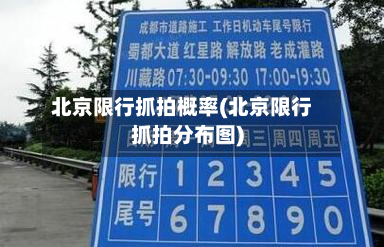 北京限行抓拍概率(北京限行抓拍分布图)-第2张图片
