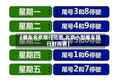 【客车北京限行范围,北京小型客车限行时间表】-第2张图片