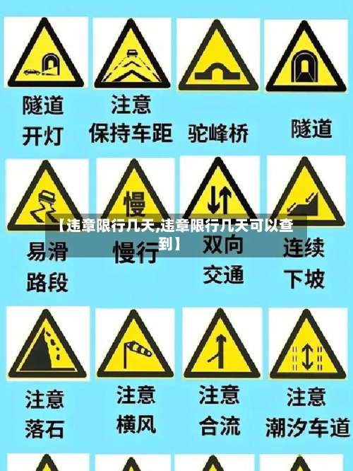 【违章限行几天,违章限行几天可以查到】
