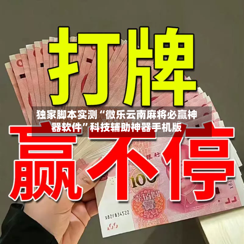 独家脚本实测“微乐云南麻将必赢神器软件	”科技辅助神器手机版-第2张图片