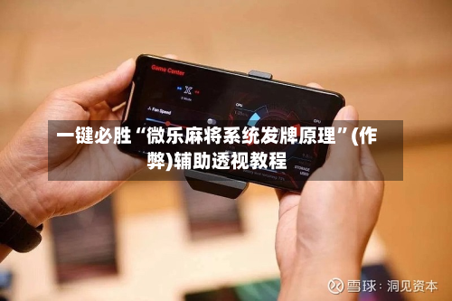 一键必胜“微乐麻将系统发牌原理	”(作弊)辅助透视教程-第2张图片