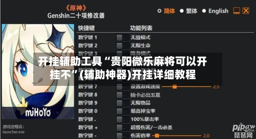 开挂辅助工具“贵阳微乐麻将可以开挂不”(辅助神器)开挂详细教程