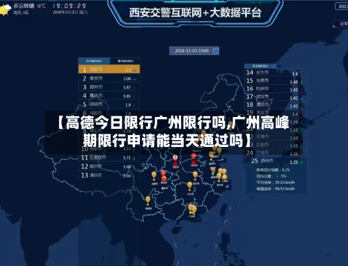 【高德今日限行广州限行吗,广州高峰期限行申请能当天通过吗】-第2张图片