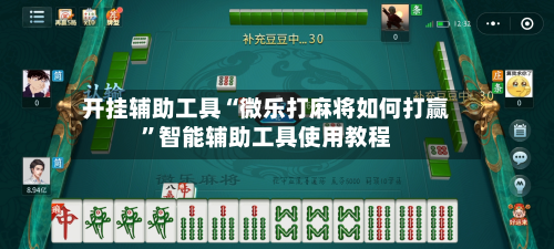 开挂辅助工具“微乐打麻将如何打赢”智能辅助工具使用教程