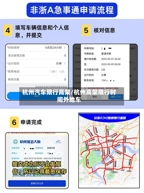杭州汽车限行高架/杭州高架限行时间外地车-第2张图片