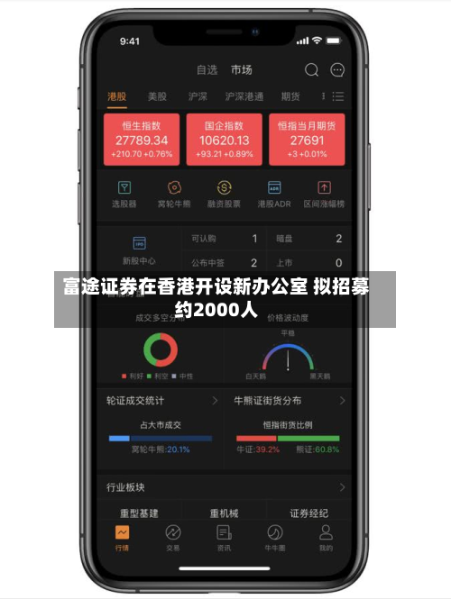 富途证券在香港开设新办公室 拟招募约2000人-第1张图片