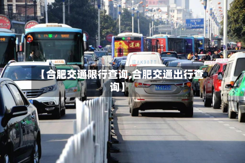 【合肥交通限行查询,合肥交通出行查询】-第2张图片