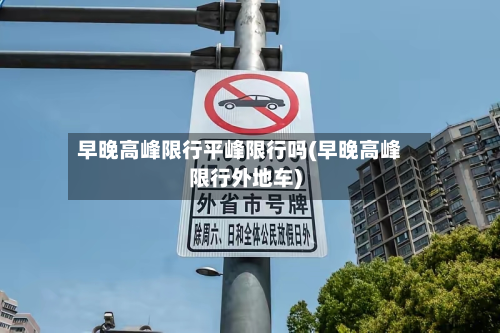 早晚高峰限行平峰限行吗(早晚高峰限行外地车)-第2张图片