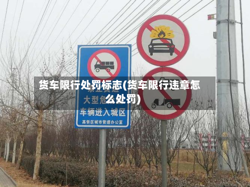 货车限行处罚标志(货车限行违章怎么处罚)-第3张图片