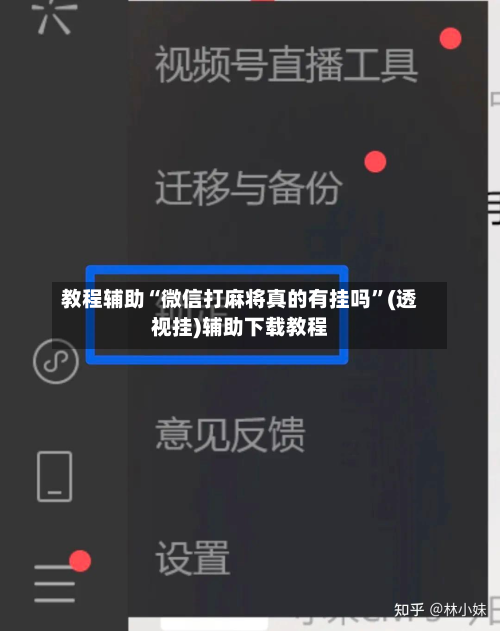 教程辅助“微信打麻将真的有挂吗”(透视挂)辅助下载教程