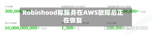 Robinhood称服务在AWS故障后正在恢复