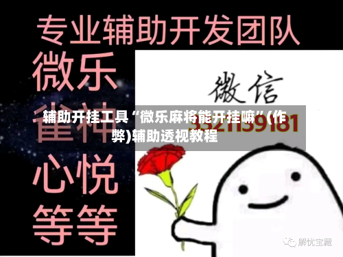辅助开挂工具“微乐麻将能开挂嘛”(作弊)辅助透视教程