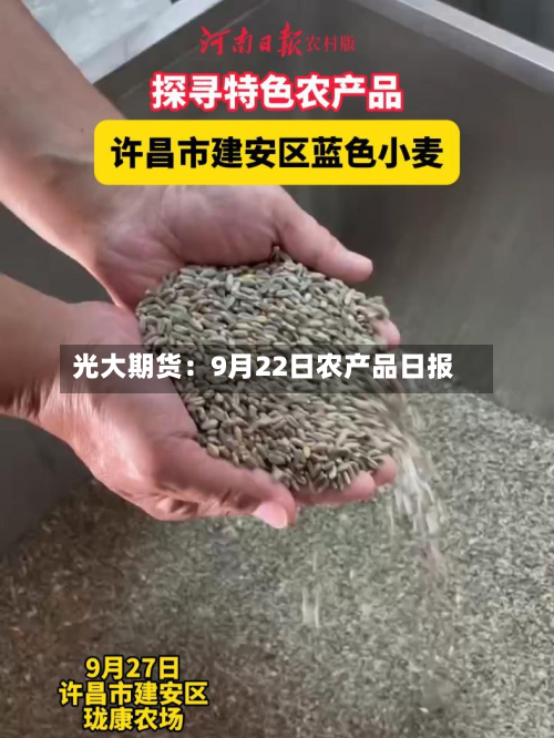 光大期货:9月22日农产品日报-第2张图片