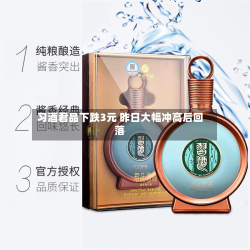 习酒君品下跌3元 昨日大幅冲高后回落-第2张图片