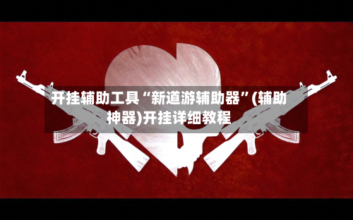 开挂辅助工具“新道游辅助器”(辅助神器)开挂详细教程-第2张图片