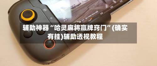 辅助神器“哈灵麻将赢牌窍门”(确实有挂)辅助透视教程-第2张图片