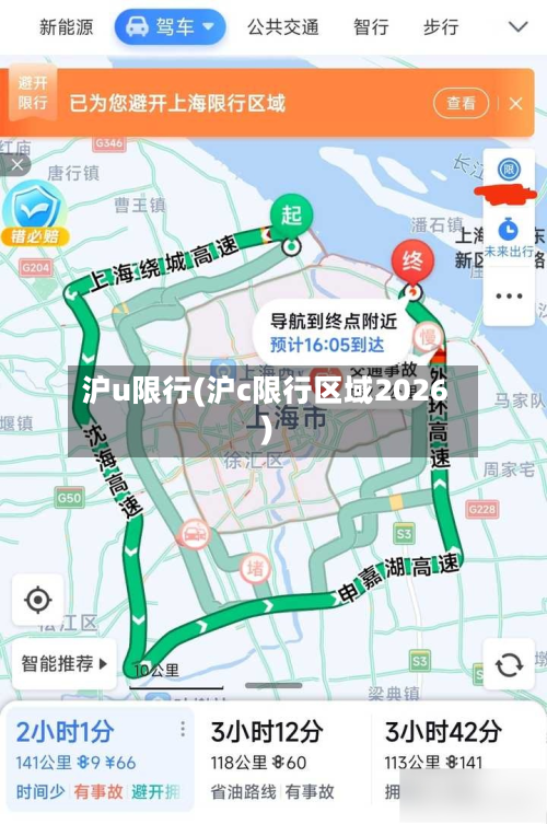 沪u限行(沪c限行区域2026)