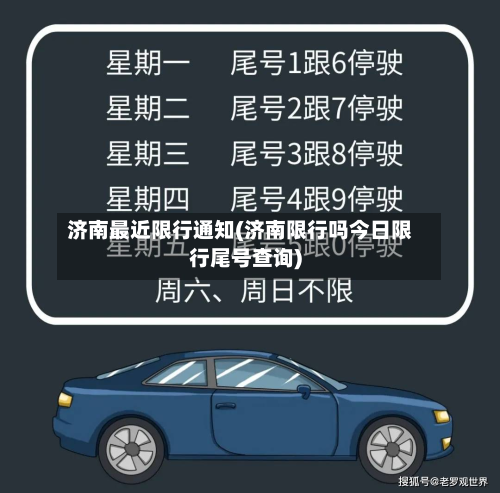 济南最近限行通知(济南限行吗今日限行尾号查询)