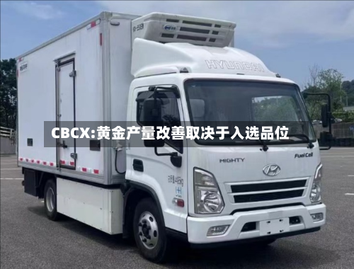 CBCX:黄金产量改善取决于入选品位-第3张图片