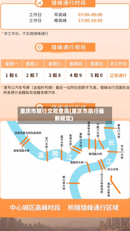重庆市限行交规查询(重庆市限行最新规定)-第2张图片
