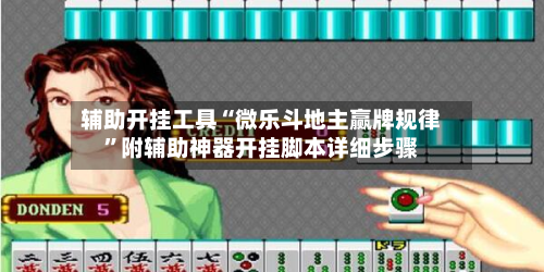 辅助开挂工具“微乐斗地主赢牌规律”附辅助神器开挂脚本详细步骤